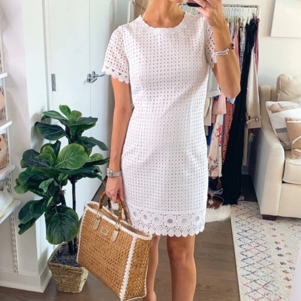 NWT Lilly Pulitzer resort white Jennifer Shift